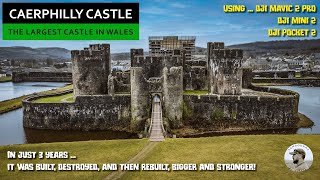 Caerphilly Castle  The Largest in Wales 2nd in Britain [upl. by Aneelak]