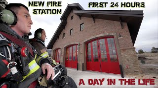 First 24 Hours in a New Fire Station  A Day in the Life [upl. by Swiercz]