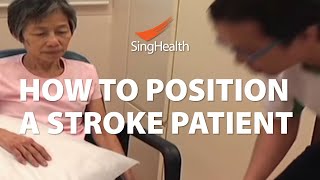 How To Position A Stroke Patient [upl. by Hutson993]