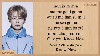 NCT U  Know Now Easy Lyrics [upl. by Healey]