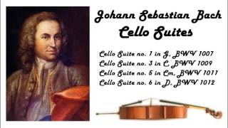 Johann Sebastian Bach  Cello suites in 432 Hz great for reading or studying [upl. by Ruddy]