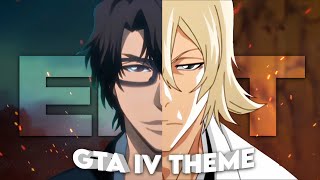 Aizen x Urahara  GTA IV Theme Edit [upl. by Shawn]